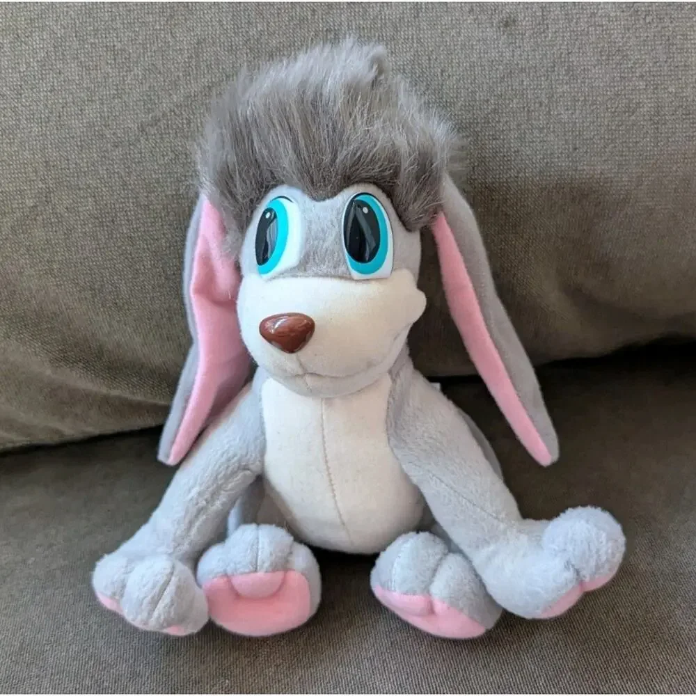 Vintage 1997 Anastasia Pooka Plush Dog Flapping Ears Works Disney Fox 9” 90s Toy